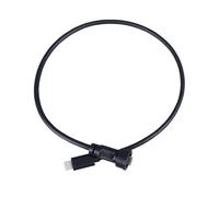 Type C Male Plug Cable USB C 3.0 Snap Joint Fireproof Industrial Wire Flexible Durable 0.5meter for Engineering Outdoor Use
