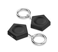 Type C/Micro USB Charger Adapter for Huawei Watch GT4 41mm/GT4 46mm/GT3/GT3 Pro/GT2 Pro Charger, for Huawei Watch 4/4 Pro/3/3 Pro/GT Runner/Ultimate/Buds with Keychain (Black+Black)