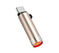 Type C Mini Lighter Windproof No Flame USB C Cigarette Lighter Adapter No Battery W8P8 Outdoor for air Phone Travel Lighter
