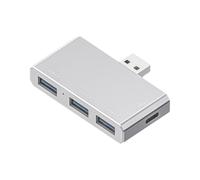 Type-C Monitor Dock - 4-in-1 Laptop Monitor Hub Portable Display Adapter | Screen Extension System, Productivity Support Tool, For Setting Up Com