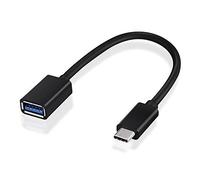 Type C OTG Adapter Cable Compatible with Nintendo Switch, USB C 3.1 to Standard 3.0 Female USB, Keyboard Mouse Memory Stick Flash (0.5ft High Speed USB Host)