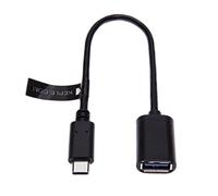 Type C OTG Adapter Converter Compatible with Samsung Galaxy A3 A5 A7 (2017) On The Go- USB Host Cable USB C 3.1 to Standard Female 3.0 Connector Keyboard Mouse Memory Stick Flash Drive 15 cm / 0.5ft