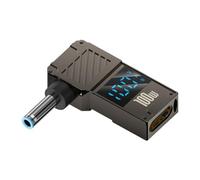 Type C Portable Charger Adapter, Portable Charger Adapter, 100W Digital Display Type C to DC Charging Adapter, Fast Charging Computer Accessories for Business Trip, Travel,
