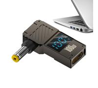 Type C Portable Charger Adapter, Portable Charger Adapter | 100W Type C to DC Adapter with Digital Display,Fast Charging Computer Accessories for Business Travel