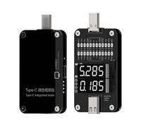 Type C Power Tester | Real-time Current Monitor,Type-C Port Real-time Digital Multimeter | for Electronics Testing Circuit Tablet PC Home Audio Outlet Wire Electrician