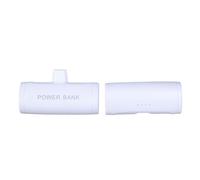 Type C PowerBank Outer Shell Without Welding, White | HassleFree Battery Changes, User Friendly, Battery Installation, Type C / 8Pin Output, Setups