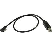 Type C Printer Cable, zdyCGTime 90 Degree Right Angle USB 2.0 Type C (USB-C) to Type B (USB-B) Printer Scanner Cable -18Inchs
