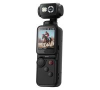 Type C Rechargeable Action Camera, Black | Rotating Lens, Fill Light, Autofocus Video, Compact Body for Outdoor Stories