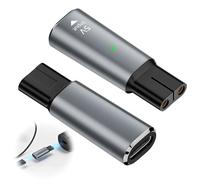 Type-C Shaver Adapter Charging Converter Compatible with Philips One Blade QP2824/ QP2724/ QP2734/ QP2834/ S3145/ S5887/ S7887/ MG5950/ MG7950/ MG7961 USB-C Shaver Power Replacement Adapter