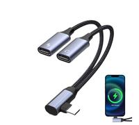 Type C Splitter: USB C Adapter Hub, Audio Power Converter, Slim Interface Extension, Practical Digital Gadget | Calls Playback Studio Game Navigation