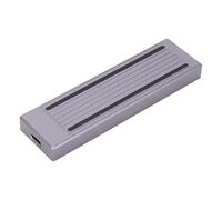 Type C SSD Enclosure Portable M.2 SSD Enclosure 10Gbps USB3.1 Gen2 With RGB Lighting, 2230 2242 2260 2280, Aluminum Alloy Casing, for Mac, Wins