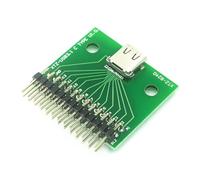 Type C Test Board With 24Pin Header USB3.1 Fast Speed Testing And Debugging Module For Secure Data Transmission Soldering Test Plate