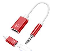 Type C To 3.5mm Headphone - Car | Stereo Cord Female Flat Head Earphone Converter Adapter Male For Answering Calls Auxiliary Audio Aux Connector Jack Phone Laptop Tablet Speaker Music Sound