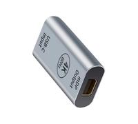 Type C to Convert Aluminum Connector 32.4Gbps Bandwidth Aluminum Extension Projection Adapter for 4K Gaming & Triple Monitor