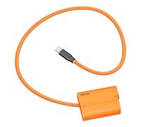 Type C to EL15 Virtual Battery Converter for D7000 D7100 D7200 D7500 D800 D850 Z6 Z7 USB C Camera Power Cable