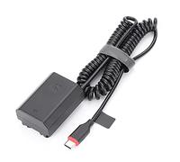 Type-C to FZ100 Battery Camera Power Cable for A7C A7III A7RIII A7SIII A7RM4 A7RIV A9 A9II Security Camera Power Supply