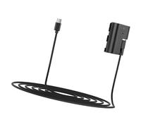 Type C To LPE6 Dummys Battery Power Cable For 90D 80D 70D 60Da Mark 6D 7D Battery Cable