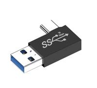 Type C to USB Adapter, Plug-And-Play Type C Adapter Cable, 10Gbps High-Speed Data Transfer Portable Connector Converter for Men Women Home Mobile Phones Game Consoles