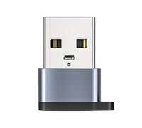 Type C to USB Adapter,USB A To C Adapter 2.0 Female To Male - Efficient Charging Aluminum Alloy Converter For Tablets Laptop Phone