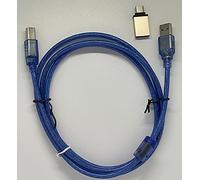 Type c USB 3.1 ADAPTOR & USB DATA CABLE LEAD FOR HP Officejet 9130/Deskjet D1560 Printer/HP LaserJet M1522nF MFP/LaserJet 4200 Printer
