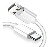 Type C USB C Fast Charger Charging Lead For Xiaomi Redmi Note 11 Pro, 11T Pro, Xiaomi 11T, Mi 11 Lite 5G, Mi 11 Lite, Poco F3, Poco X3 Pro, Note 10 5G, Note 10S, Mi 10T 5G, Mi 11 Ultra (25 CM, White)
