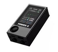 Type-C USB Repair Power Tester with Current Graph Screen, Compact Aluminum Meter for Phone Motherboard Diagnosis and Laptop Power Analysis, 4 Cables Phone Repair Tester Motherboard Diagnosis Graph C