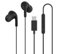 Type C Wired Headset，Paquete De 2 Auriculares USB C Para /16 Con USB C Con Micrófono Y Control De Volumen De Ruido Estéreo De Alta Fidelidad Para Galaxy S23/S22/S21/S20/Ult (Black, 80cmX1cm)