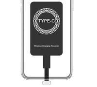 Type C Wireless Charging Adapter, Wireless Charger Receiver, Slim Receiver Adapter Chip, Rapid Wireless Charging Receiver Chip, Portable Thin Type C Charging Receiver