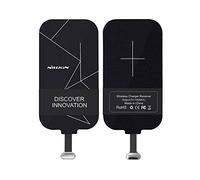 Type C Wireless Charging Receiver, Nillkin Ultra Slimming Qi Wireless Charging Receiver with USB C [Long Version] for Google Pixel 3a / OnePlus 6 / 6T / 7/7 Pro and Other Large Phones