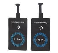 Type C Wireless Charging Receiver, Self-Adhesive Universal Mobile Phone Charger Sticker, Lightweight and Convenient