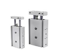 Type CXSM Dual Rod Cylinder Pneumatic Cylinder CXSM10 CXSM15 CXSM20 CXSM25 CXSM32 Double Axis Dual Rod Cylinder(Stroke 50mm,CXSM20)