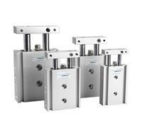 Type CXSM Pneumatic Dual Axis Double Rod Cylinder CXSM6 CXSM10 CXSM15 CXSM20 CXSM25 CXSM32 Double Piston Rod(Stroke 100mm,CXSM20)