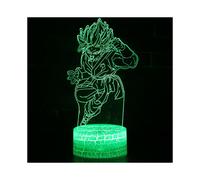(Type D) 3D Dragon Ball Z LED Small Night Light Son Goku Table Desk Lamp Decor Kids Toys