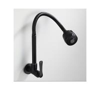 (Type D) 5 Type Brass Kitchen Sink Faucet Single Handle Cold Water Tap Wall Mount/Deck Mount 360 Rotate Flexible Spout