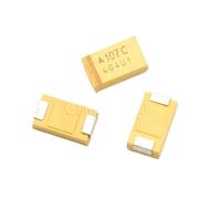 Type D 7343 Patch Tantalum Capacitor 16v 10 25v 35v 50v 220UF 100 107 330 470 BIANMTSW(16V 100UF 107 2pcs)