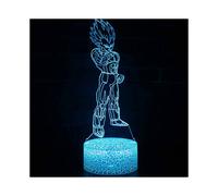 (Type I) 3D Dragon Ball Z LED Small Night Light Son Goku Table Desk Lamp Decor Kids Toys
