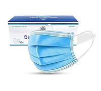 Type IIR Facemasks, Medical & Surgical Standard, Disposable, 50Pcs, Blue