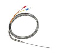 Type J Thermocouple Probe 90Mm X 1.5mm With 2M Cable For Temperature