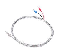 Type K Thermocouple Wire, Wrnt-02 Thermocouple Sensor M8 Thread K Type Thermocouple Probe for Meter in Temperature Range from 0 to 600 °C