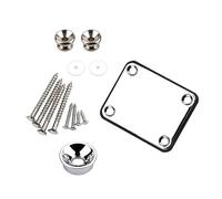 Type Metal Reinforcement Plate Strap Button Set Compatibility with Guitar Accessories Electric Component Metal Guitar Reinforcement Plates