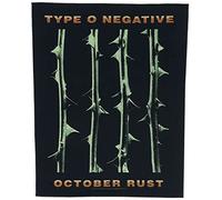 Type O Negative October Rust Unspecified Back Patch Multicoloured 95% Cotton, 5% Polyester