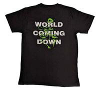 Rock Off Type O Negative 'Everyone I Love is Dead' (Black) T-Shirt (UK, Alpha, XL, Regular, Regular, Black)