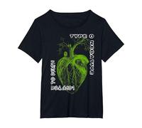 Type O Negative Heart You to Death T-Shirt, Women's Plus, Black, 2X