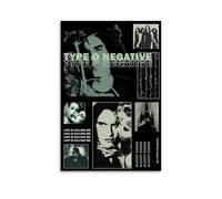Type O Negative Life Is Killing Me Canvas Wall Art Home Posters Are Suitable for Bedroom Dining Room And Living Room Beautiful Artwork Is A Great Gift for FriendsUnframe-style12x18inch(30x45cm)