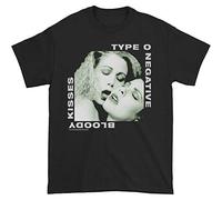 Type O Negative Men's Bloody Kisses T-Shirt Black | Officially Licensed Merchandise, Black, S