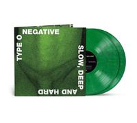 TYPE O NEGATIVE - SLOW DEEP AND HARD 2X GREEN & BLACK MARBLED VINYL LP (NEW)