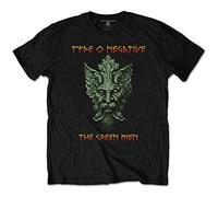 Type O Negative T Shirt Green Man Band Logo Official Mens Black M