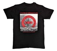 Type O Negative T Shirt Red Water Band Logo Official Unisex Black S