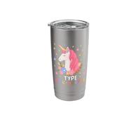 Type One-Derful Unicorn Funny Diabetic Type 1 Diabetes T1D Stainless Steel Insulated Tumbler