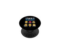 Type One Diabetes A Day As A Diabetic Funny T1D Awareness PopSockets Adhesive PopGrip